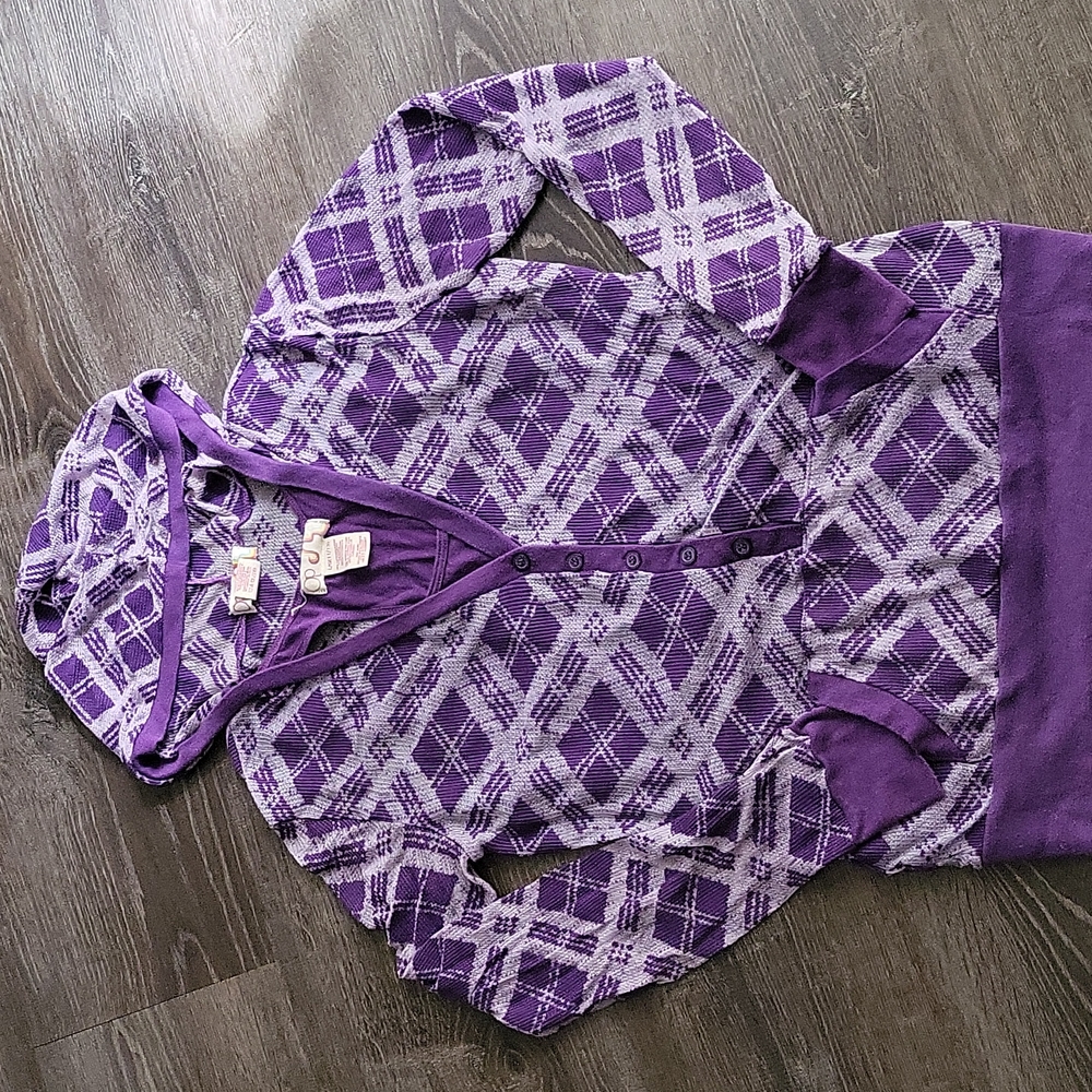 Op 2 piece Lightweight hooded sweater ( Sz L )